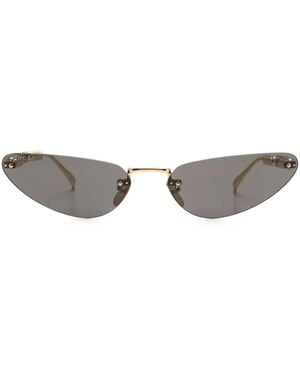 Gucci Metal Sunglasses - Gray