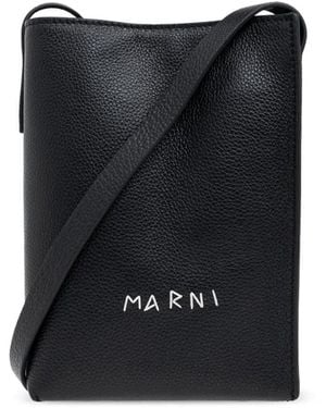 Marni North Nano Schultertasche - Schwarz