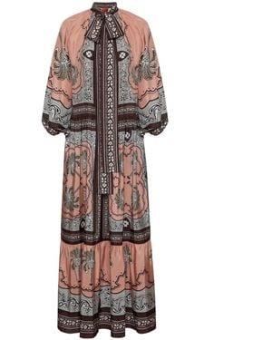 La DoubleJ Athena Maxi Dress - Pink