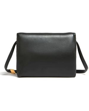 Marni Prisma Clutch Aus Leder - Schwarz