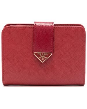Prada Portofino Wallet - Red