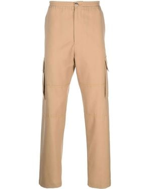 Marni Straight-leg Cargo Pants - Natural