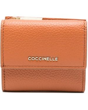 Coccinelle Leather Wallet - Orange