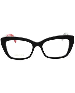 Gucci Cat-Eye-Frame Glasses - Black