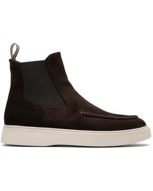 Officine Creative Bottines Chelsea Frame 107 À Empiècements - Black