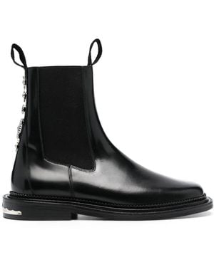 Toga Virilis Stivali Con Decorazione - Nero