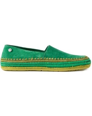 Loewe X Paula's Ibiza Rio Espadrilles - Green