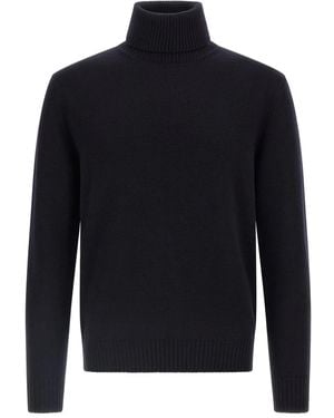Ballantyne Turtleneck Wool Sweater - ブルー