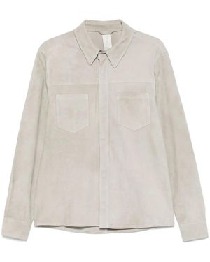 Giorgio Brato Suede Shirt - White