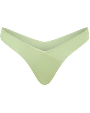 FAE SWIM Vada Bikini Bottoms - Green