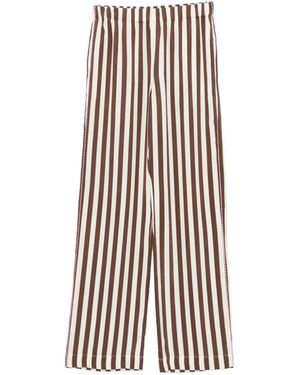 Stine Goya Striped Palazzo Pants - White