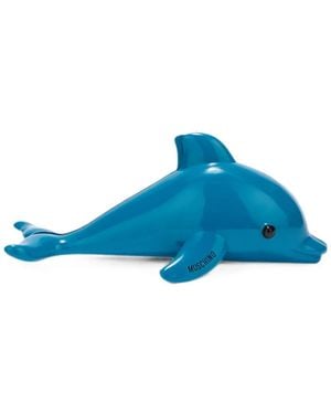 Moschino Dolphin-Shape Shoulder Bag - Blue