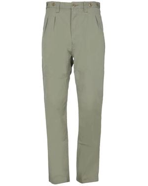Nigel Cabourn Straight-Leg Trousers - Green
