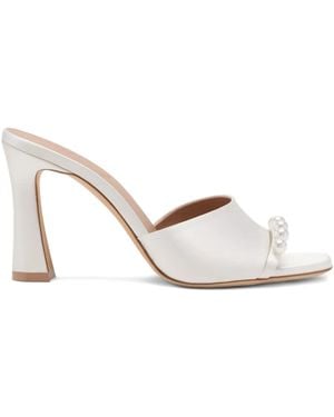 Malone Souliers Roxanne Embellished Sandals - White