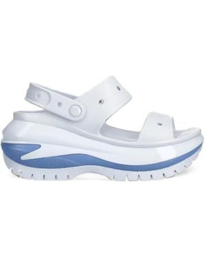 Crocs™ Mega Crush Platform Sandals - White