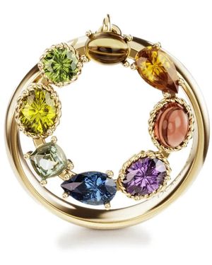 Dolce & Gabbana レインボー アルファベット O リング 18kイエローゴールド - メタリック