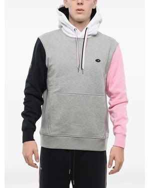 Eden Park Logo-Embroidered Hoodie - Gray