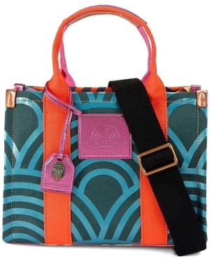 Kurt Geiger Borsa Tote Southbank Piccola Con Testa Di Aquila - Rosso