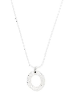 Bleue Burnham Collar Con Colgante Bound Willow - Blanco