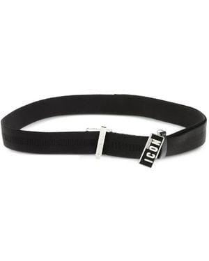DSquared² Icon Charm Belt - Black