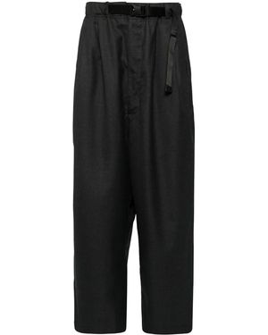 Comme des Garçons ベルテッド パンツ - ブラック