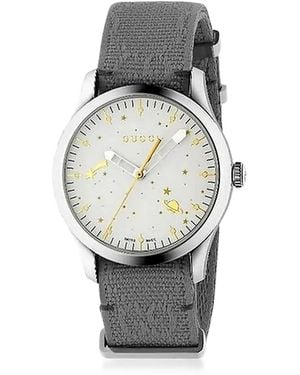 Gucci G-Timeless Celestial-Motif 38Mm Watch - Grey