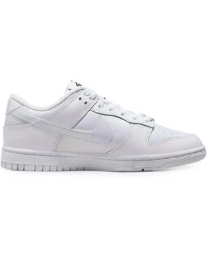 Nike Dunk Low Iridescent Trainers - White