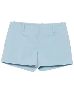 Ermanno Scervino Belt-Loop Pocket Shorts - Blue