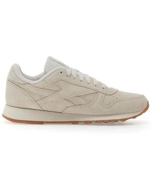 Reebok Baskets Classic En Daim - White