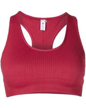 The Upside Anna Seamless Performance Bra - Red