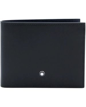 Montblanc Bi-Fold Logo Wallet - Black
