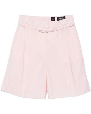 BOSS Belted Shorts - Pink