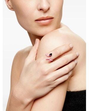 Bea Bongiasca 9K Baby Vine Amethyst Ring - Natural