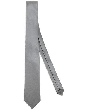 Errico Formicola Silk Tie - Grey
