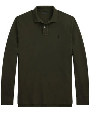 Polo Ralph Lauren Poloshirt Met Lange Mouwen - Groen