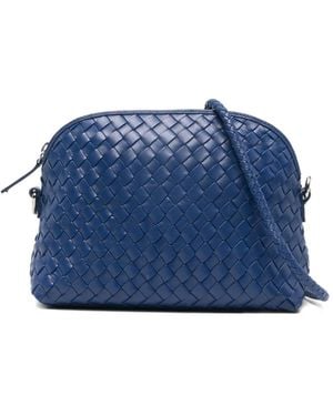 Dragon Diffusion Fellini Woven Clutch Bag - Blau
