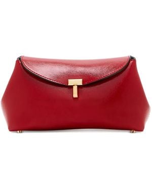 TOTEME T-Lock Clutch Bag - Red