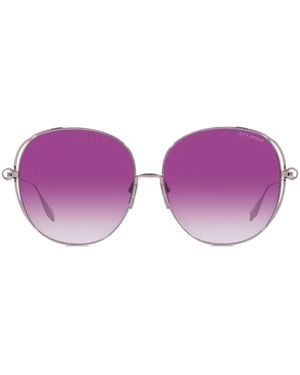 Dita Eyewear Arohz Round-Frame Sunglasses - Purple