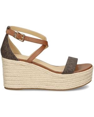 Michael Kors Serena Wedge Espadrille - Natural