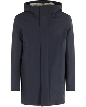 Rrd Hooded Coat - Blue