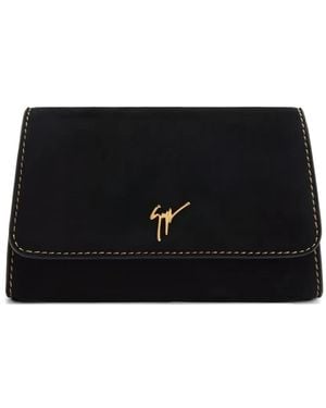 Giuseppe Zanotti Cleopatra クラッチバッグ ミニ - ブラック