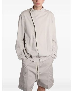 Rick Owens Hollywood Flight Jacket - Grey