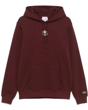 Lacoste ロゴ パーカー - レッド