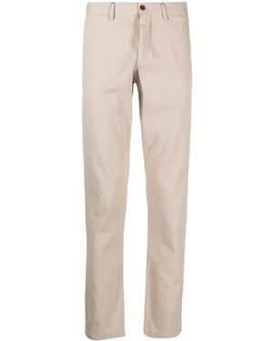 Hackett Slim-Leg Cotton Chinos - Natural