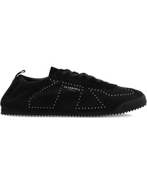 AllSaints Kenny Studded Trainers - Black