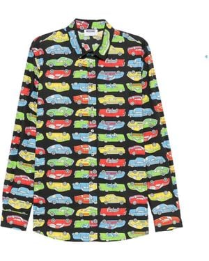 Moschino Car-Print Shirt - Black