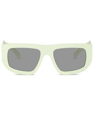 Prada Geometric Sunglasses - Grey