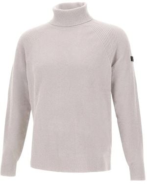 Rrd Turtleneck Ribbed Sweater - White
