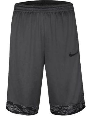 Nike Courtlines プリント ショートパンツ - グレー