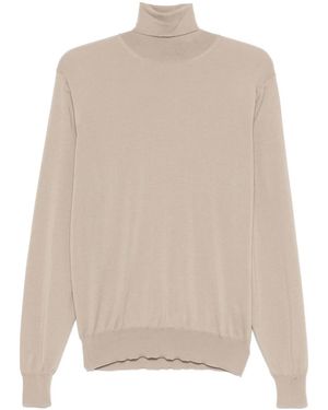 Dell'Oglio Merino Wool Jumper - Natural